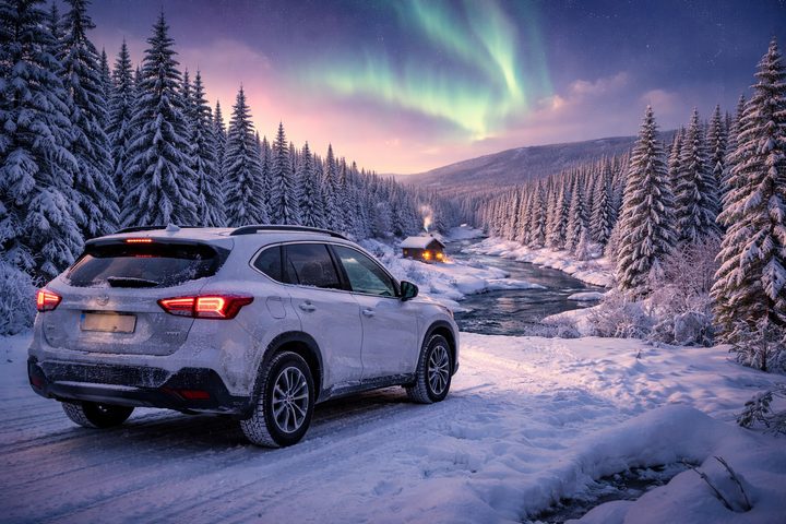 Conduire en Laponie l'hiver : tout ce qu'il faut savoir avant d'arriver
